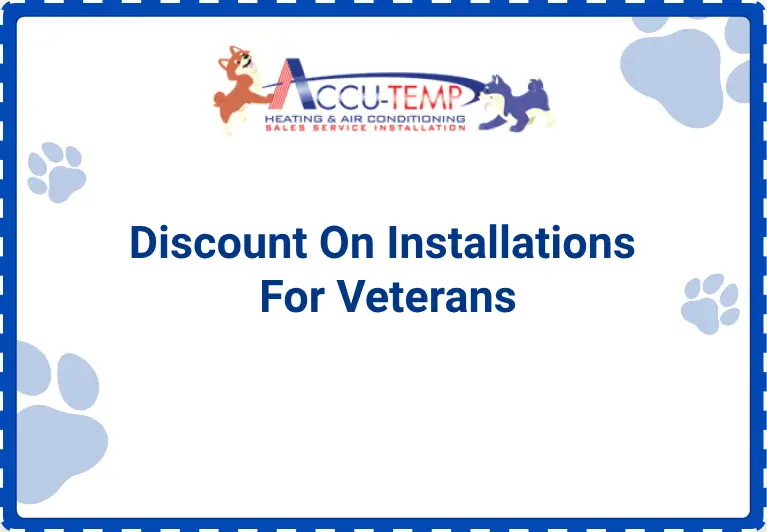 Discount for veterans